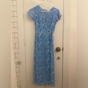 blue maxi sienna sky dress